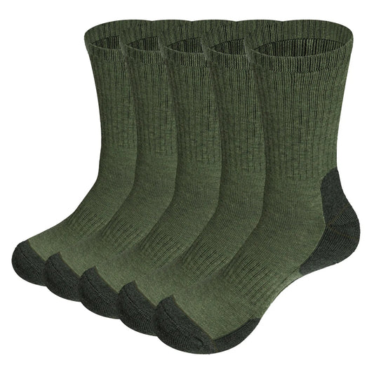 Moisture Wicking Socks - UNISEX / 1 PACK CONTAINS 5 PAIRS